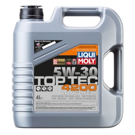 Mootoriõli 4T Liqui Moly TOP TEC 4200 5W-30 4L